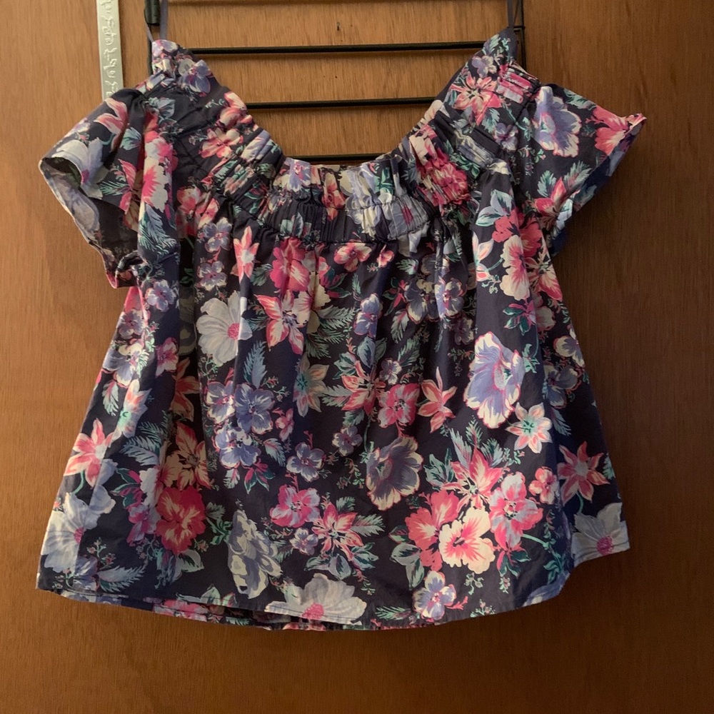 GAP Off the shoulder cropped top